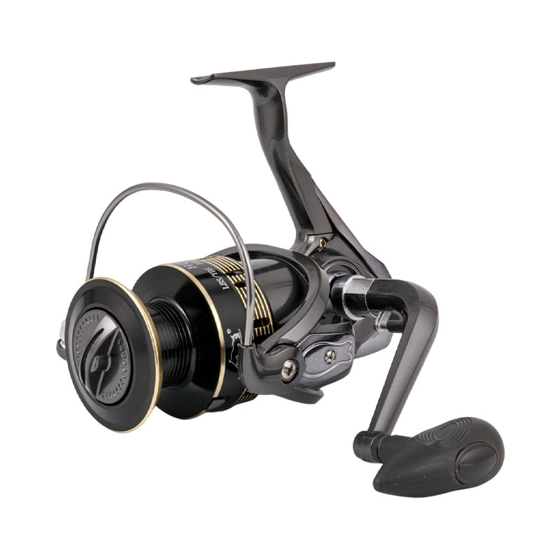 Carretel de metal HQ1000-6000 5 + 1BB para isca de água salgada, carretel de pesca giratório