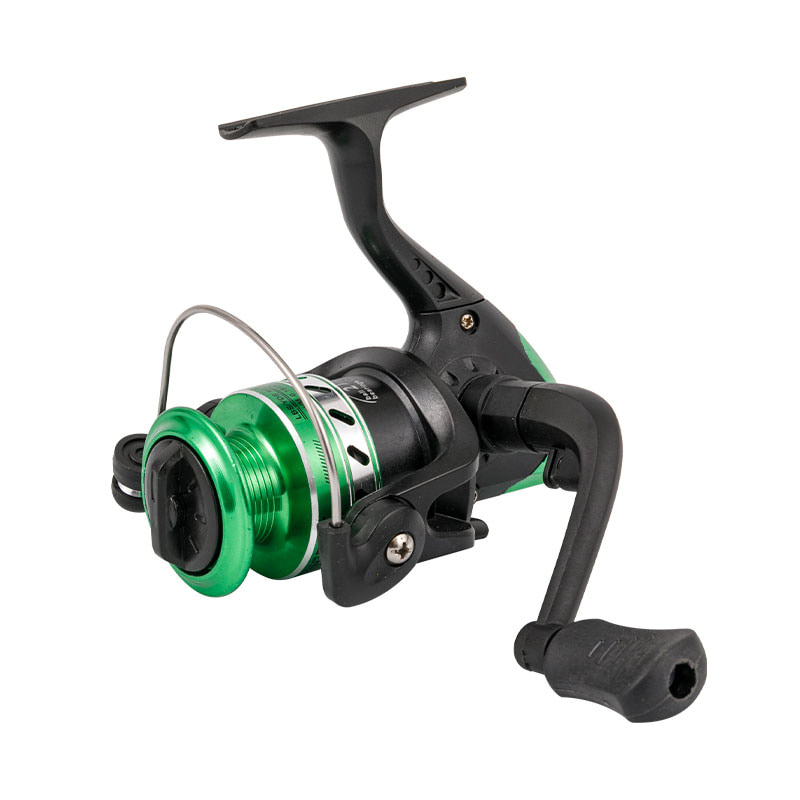 Mini carretéis de roda de pesca no gelo em alto mar