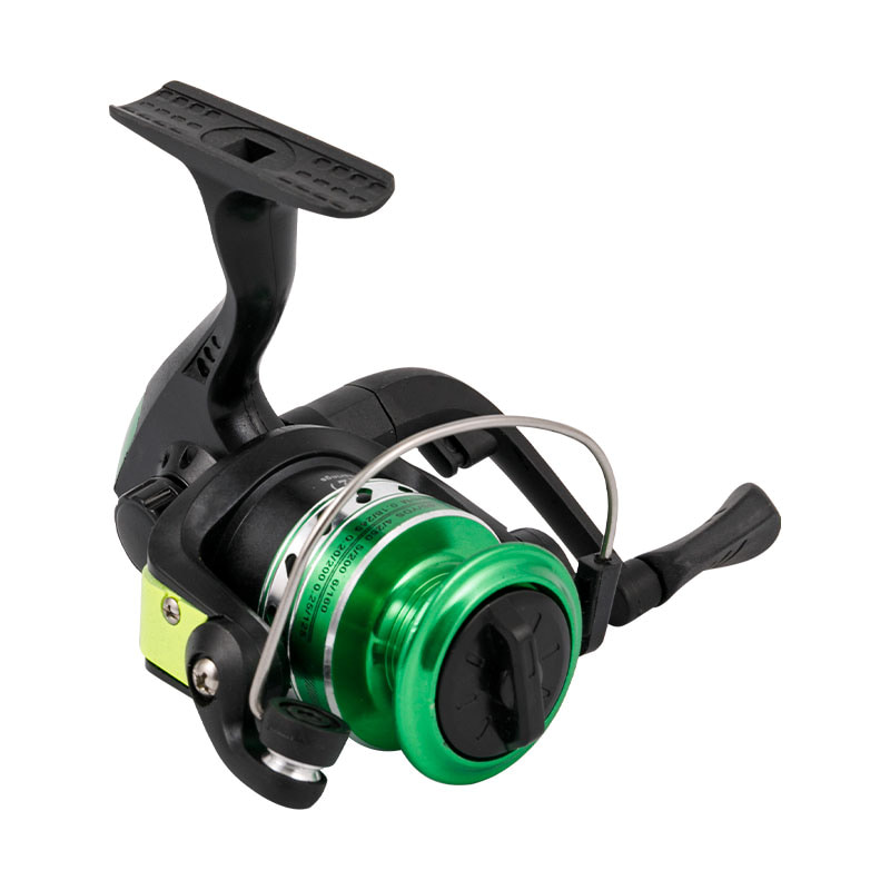 Mini carretéis de roda de pesca no gelo em alto mar