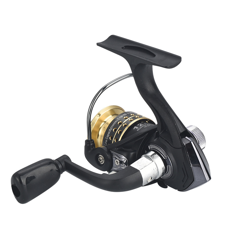 Mini carretéis de pesca no gelo para fundição de isca de metal 9 + 1BB