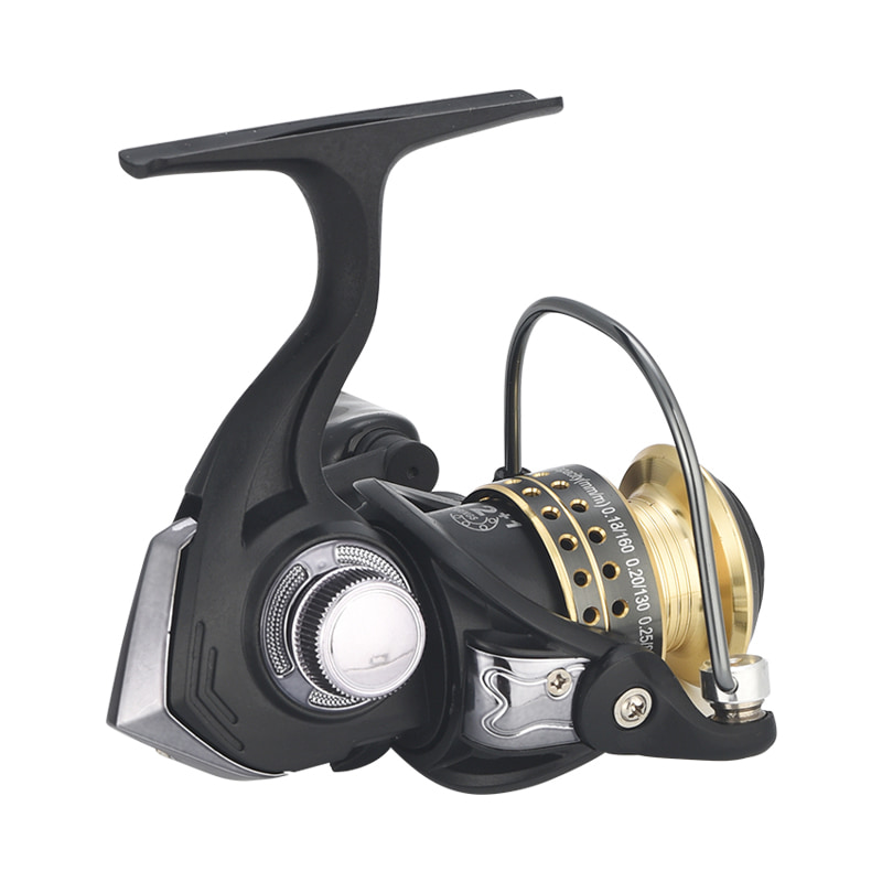 Mini carretéis de pesca no gelo para fundição de isca de metal 9 + 1BB