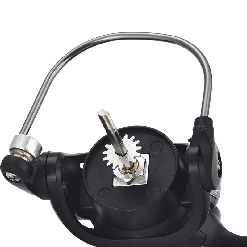 Mini carretéis de pesca no gelo para fundição de isca de metal 9 + 1BB