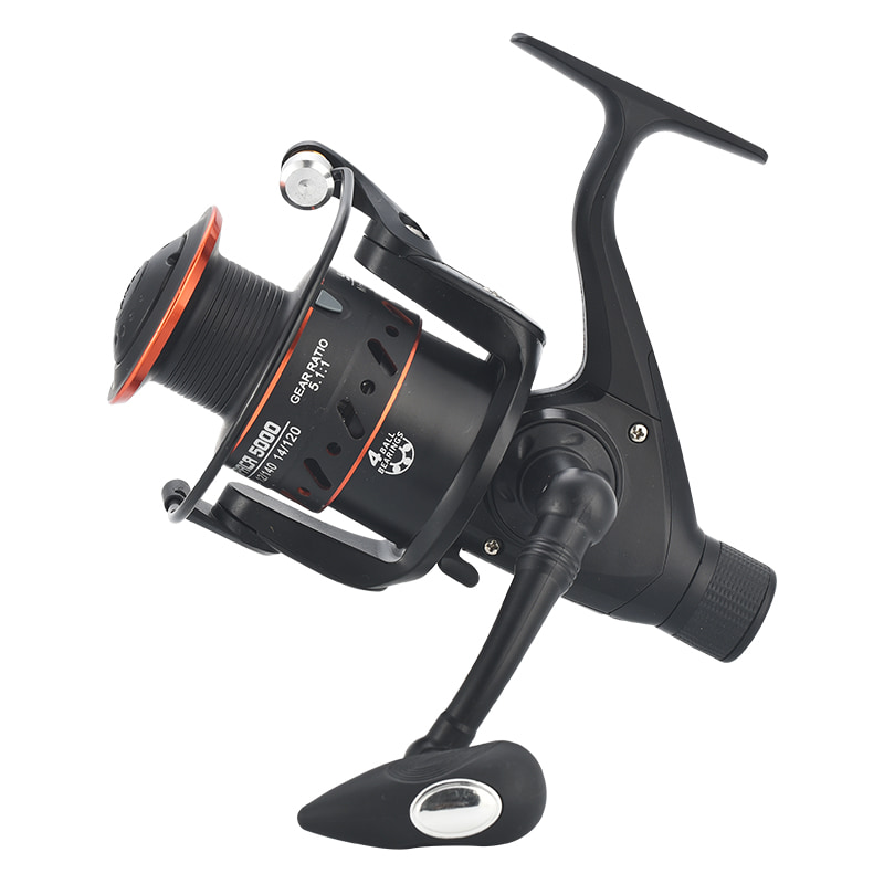 carretel de pesca giratório para fundição de isca de metal