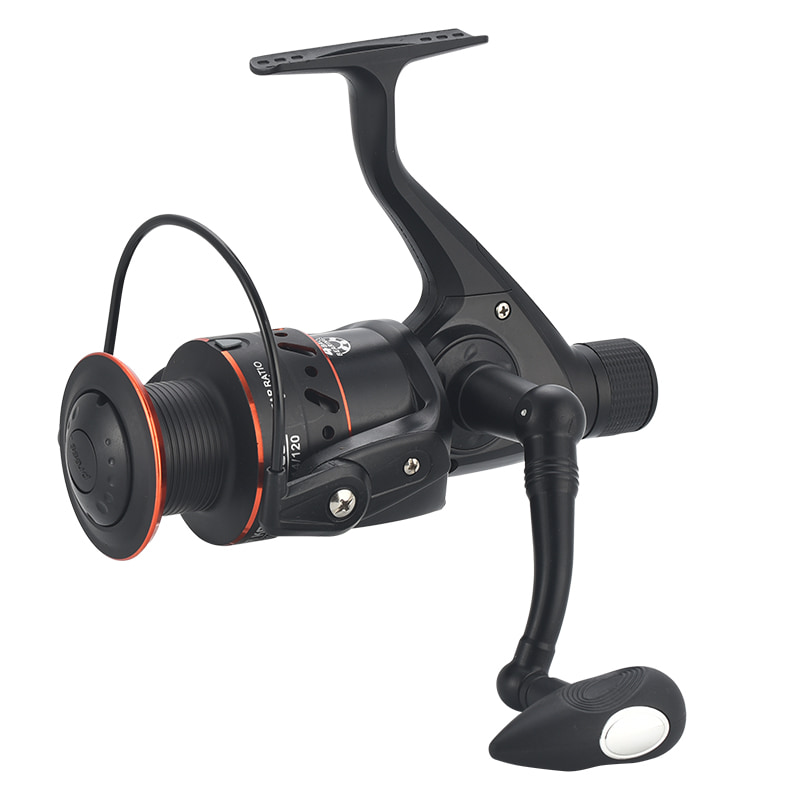 carretel de pesca giratório para fundição de isca de metal