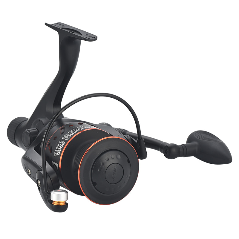 carretel de pesca giratório para fundição de isca de metal