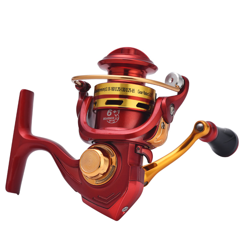 Carretel de fundição de isca de metal completo cnc, carretel de pesca em água salgada profunda, roda de pesca no gelo, mini carretilhas giratórias