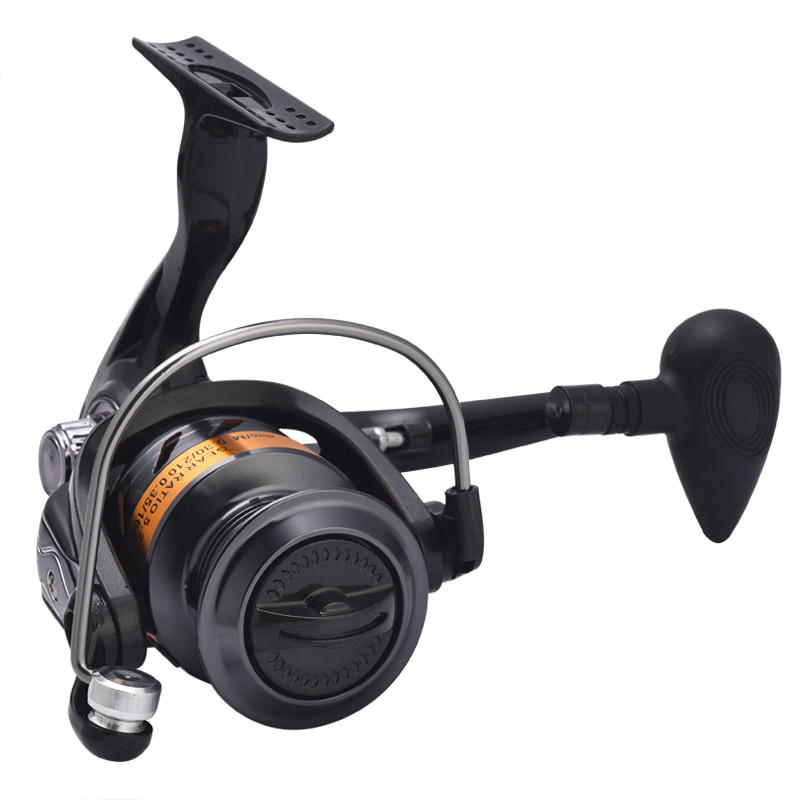 Carretel de metal de alta qualidade 5.1:1, linha de peixe, carretel giratório, isca de água salgada, carretel de fundição, engrenagem de pesca, carretel de pesca