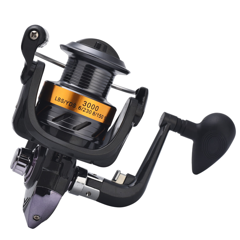 Carretel de metal de alta qualidade 5.1:1, linha de peixe, carretel giratório, isca de água salgada, carretel de fundição, engrenagem de pesca, carretel de pesca