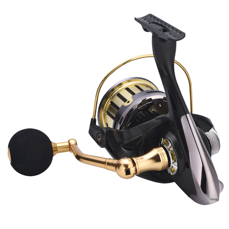 Metal vários boa qualidade nova chegada mais recente design de alta velocidade molinete de pesca carretel de peixe