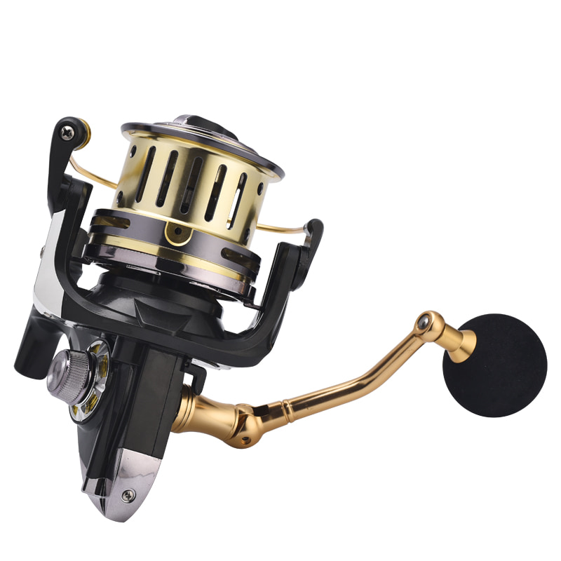 Metal vários boa qualidade nova chegada mais recente design de alta velocidade molinete de pesca carretel de peixe