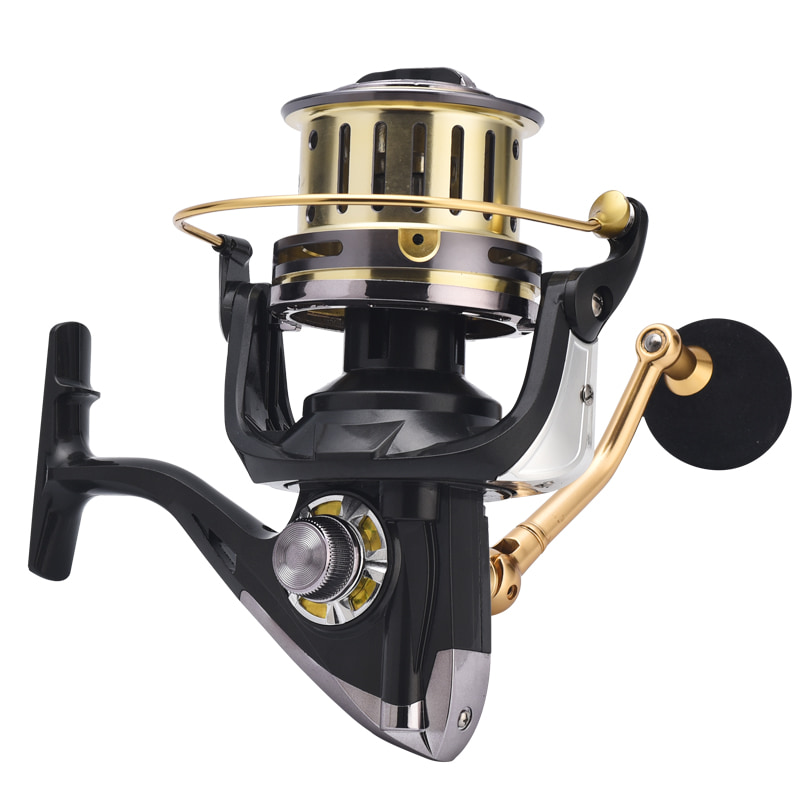 Metal vários boa qualidade nova chegada mais recente design de alta velocidade molinete de pesca carretel de peixe