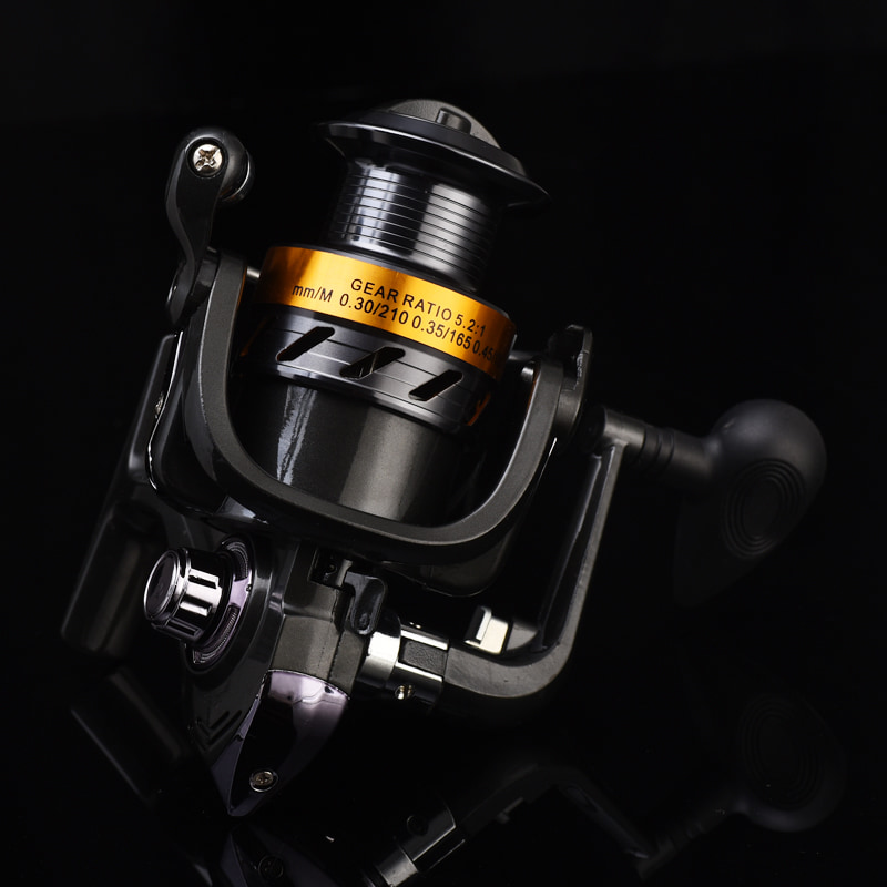Carretel de metal de alta qualidade 5.1:1, linha de peixe, carretel giratório, isca de água salgada, carretel de fundição, engrenagem de pesca, carretel de pesca
